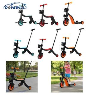 [Dovewill] Xe ba bánh trẻ em đồ chơi thể thao, ổn định, đa năng, nhẹ cân, dùng để tập luyện AntiSlip 3 bánh cho người mới bắt đầu, trẻ em, Party Garden