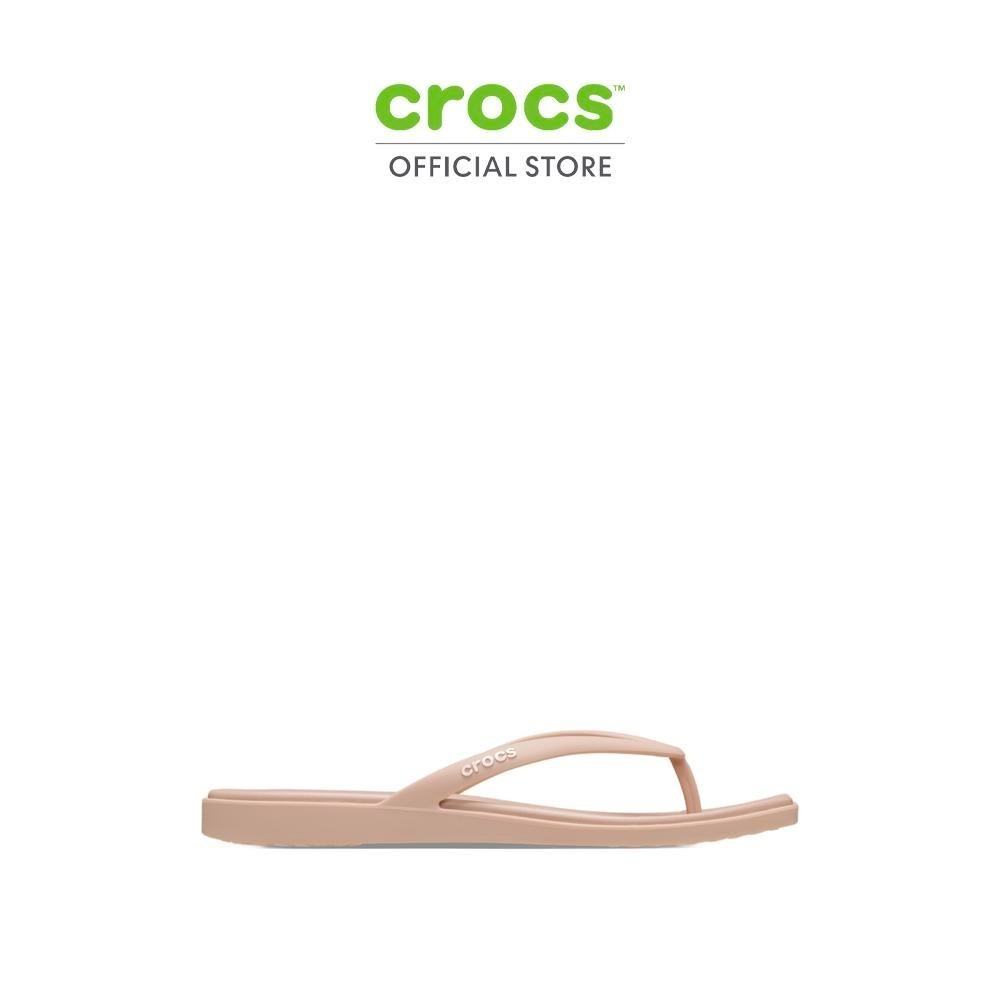 CROCS รองเท้าแตะผู้หญิง MIAMI FLIP รุ่น 211435-7AF - PINK CARAMEL ...