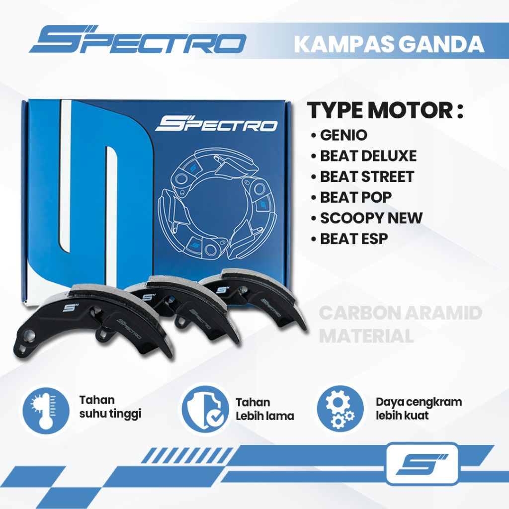 Spectro Double Clutch Beat Scoopy Esp Deluxe Genio Scoopy New Beat ...