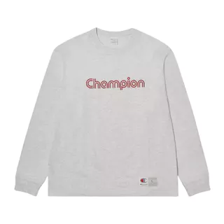 CHAMPION Long Sleeve Tee 1 เสื้อยืดแขนยาวสำหรับผู้ชายและผู้หญิง