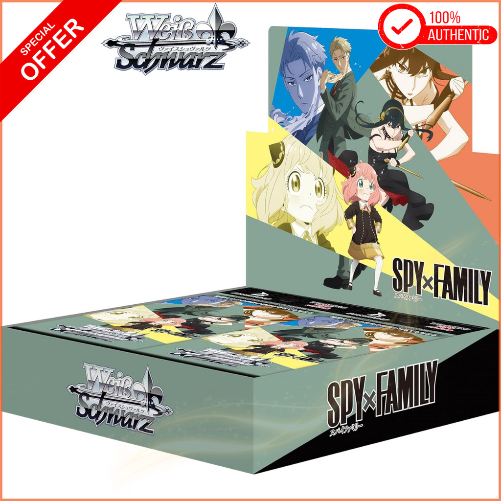 weiss schwarz spy x family booster box Schwarz! Meister Set Weiss Schwarz Japanese Spy x