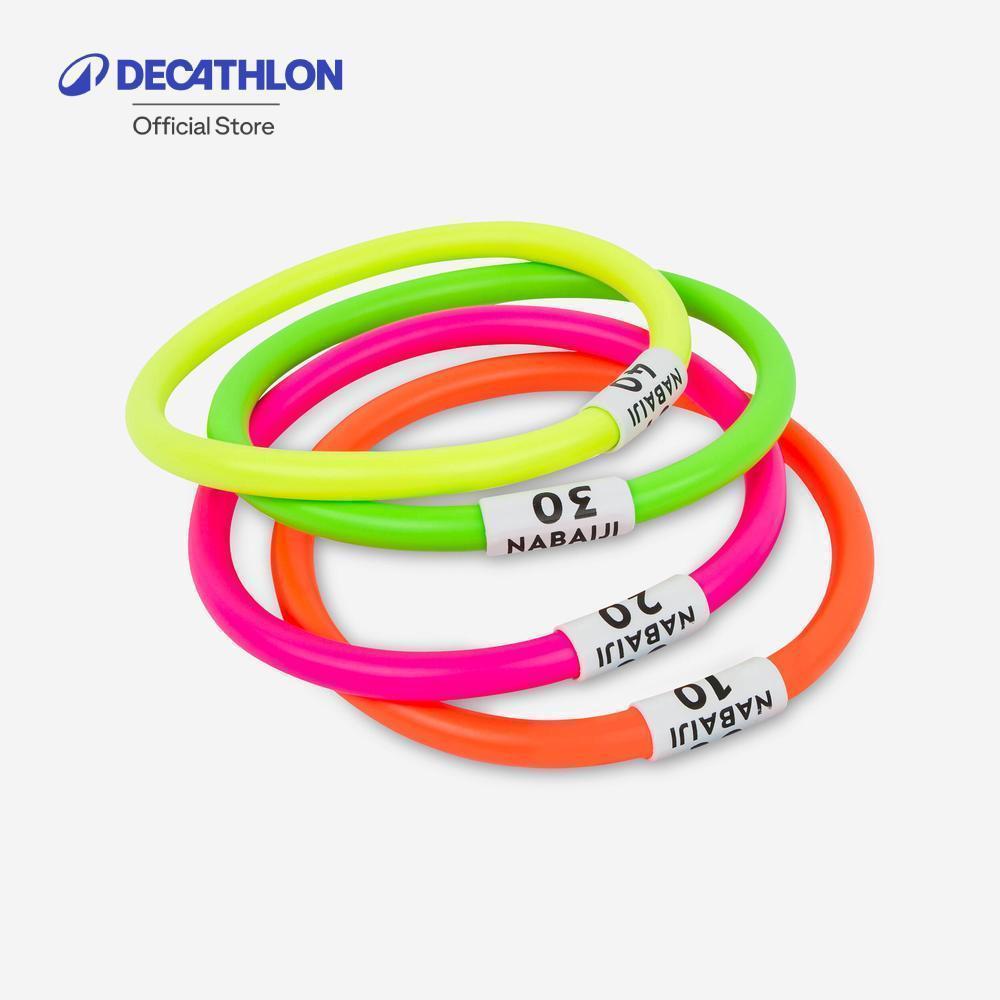 Decathlon Four Weighted Aquatic Rings Multi Colours ห่วงถ่วงน้ำหนัก 4 ...