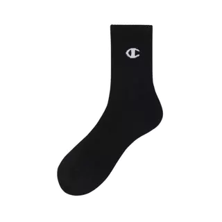 CHAMPION C Logo Crew Socks (3-Pack) ถุงเท้าสำหรับผู้ชายและผู้หญิง