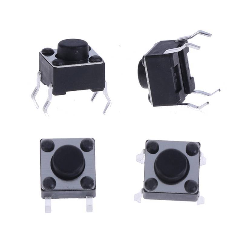 SRTH 20 ชิ้น Mini Micro Momentary Tactile Push Button Switch 6*6*5 มม. ...