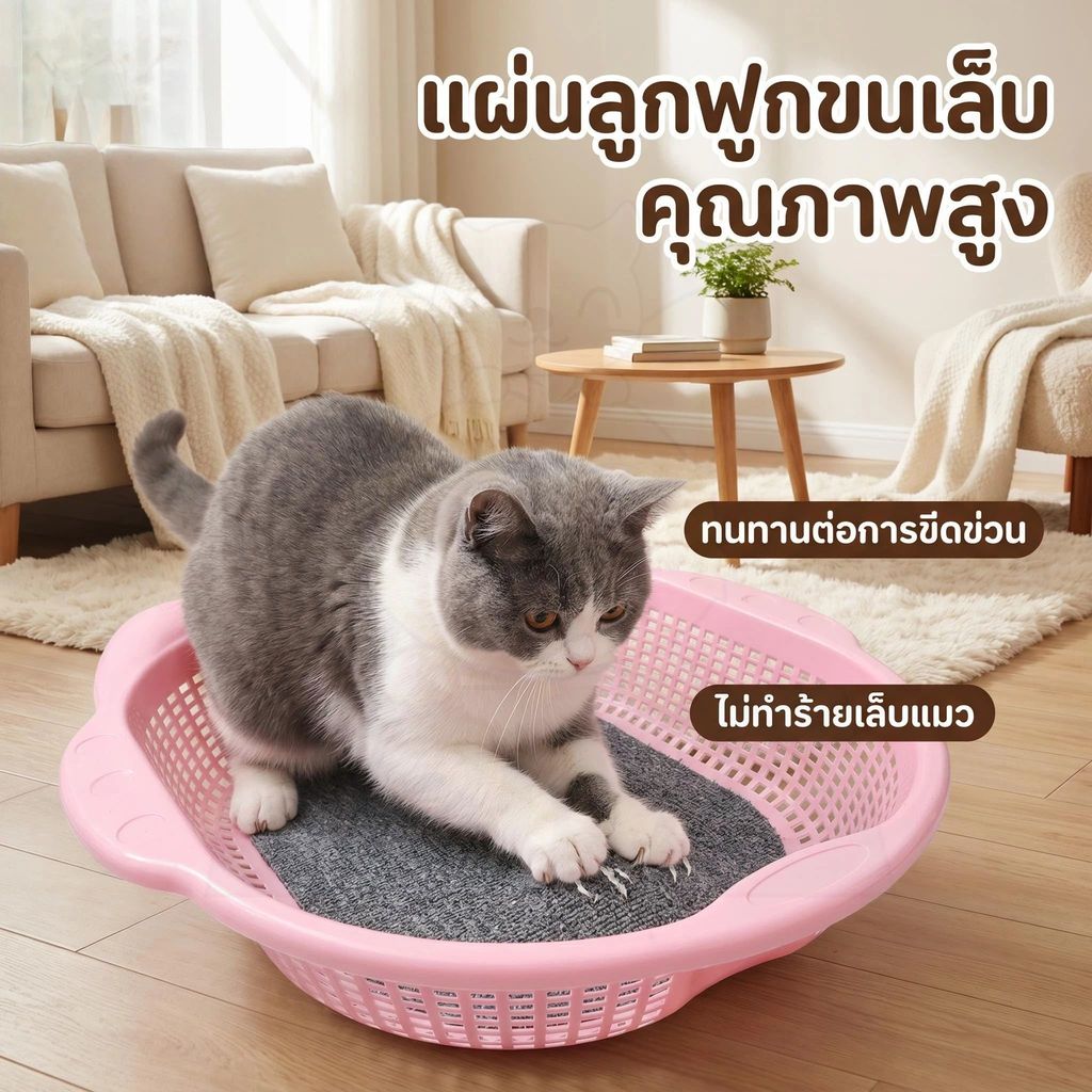 wen.W2 ตะกร้านอนแมว พร้อมเบาะ PP ระบายอากาศ