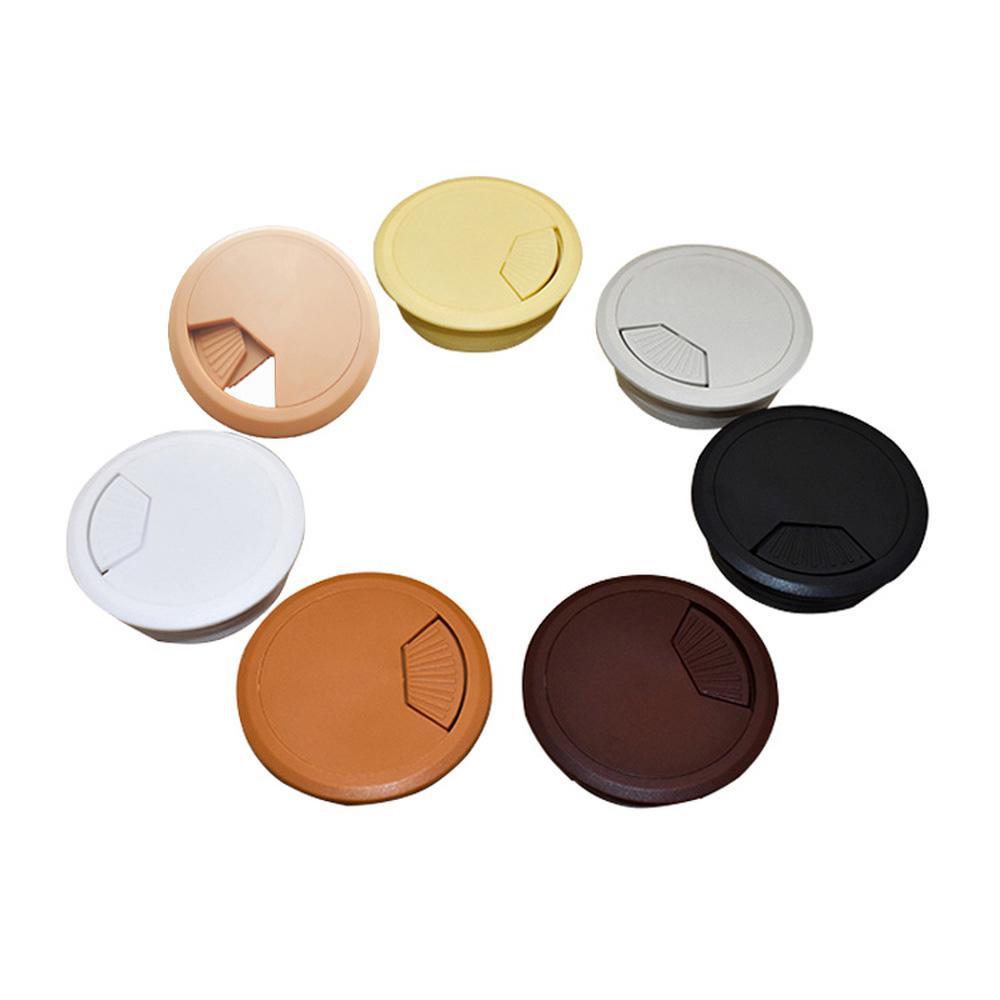 REAL Cable Hole Cover คอมพิวเตอร์พลาสติกคุณภาพสูง PC Thread Organizer ...