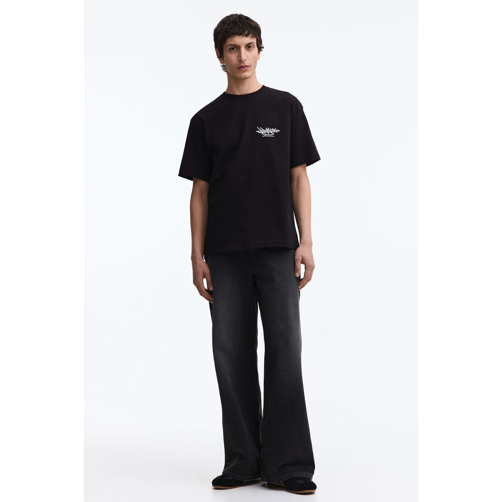 H&M(เอชแอนด์เอ็ม) เสื้อยืดพิมพ์ลายแบบหลวม ผู้ชาย 0967955_25