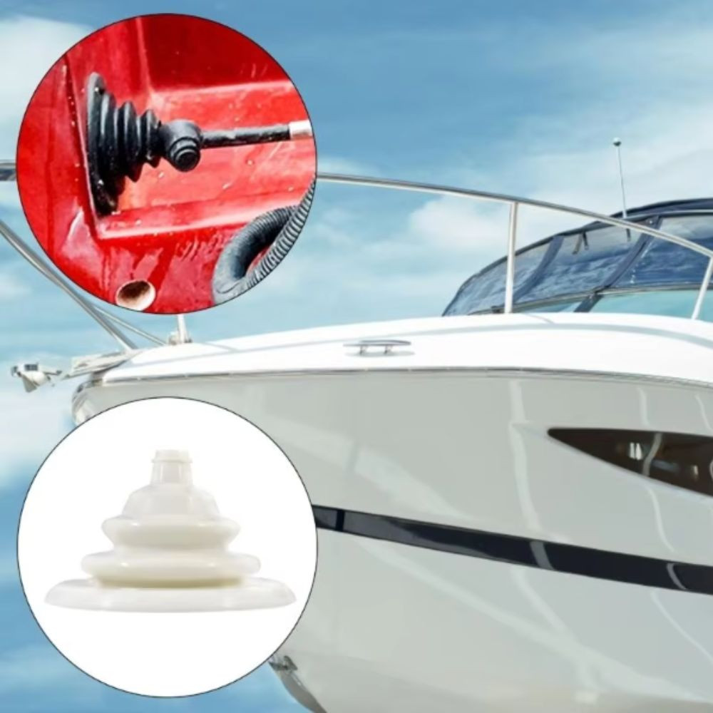 CODECOVEI เรือ Rigging สายรัดลวด, 100 มม.4 นิ้วพวงมาลัย BOOT, เรือ ...