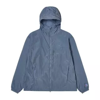 CHAMPION Hooded Windbreaker เสื้อแจ็คเก็ตสำหรับผู้ชายและผู้หญิง