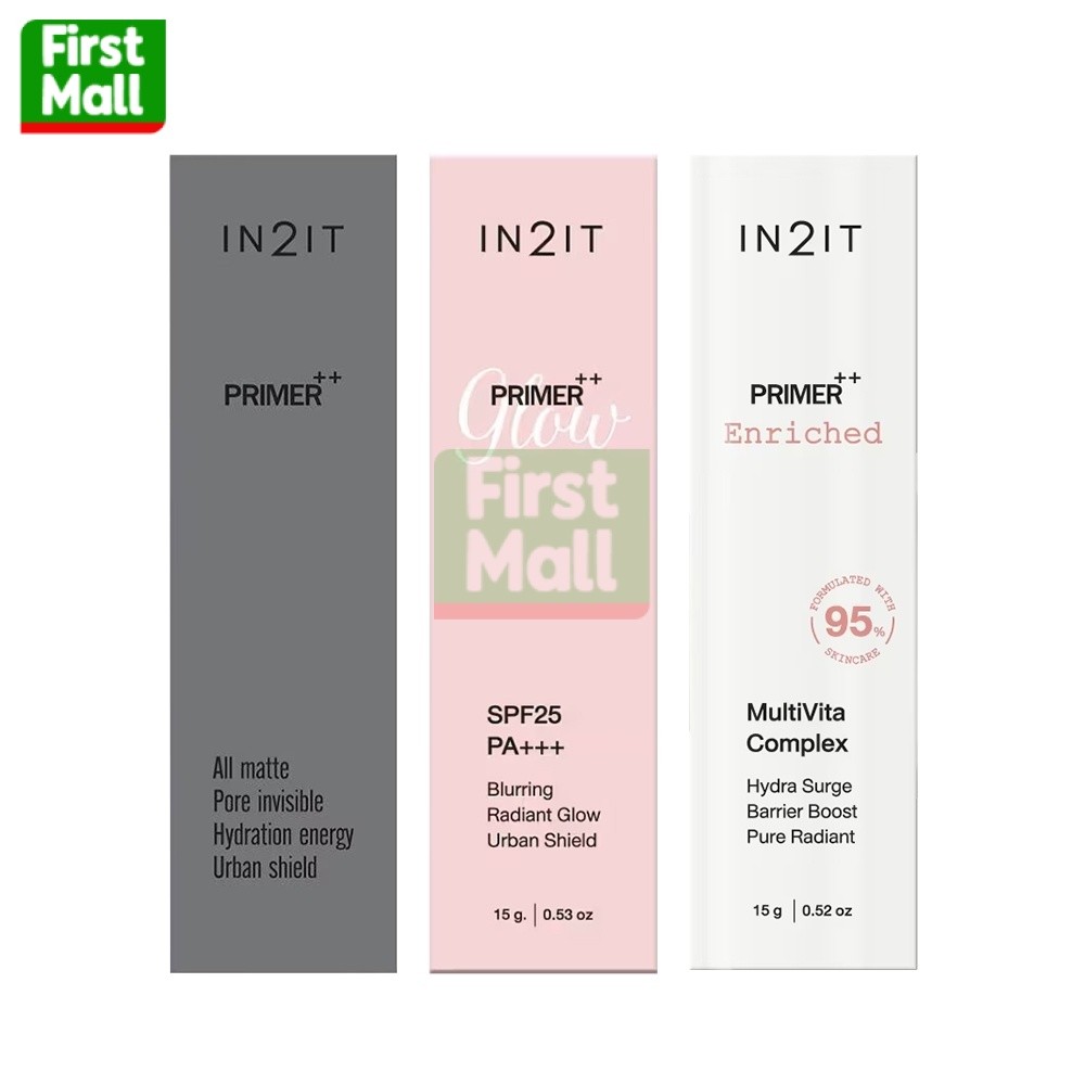 IN2IT Primer++ อินทูอิท ไพร์เมอร์ พลัส พลัส ( 1 หลอด 15 g ) | Shopee ...