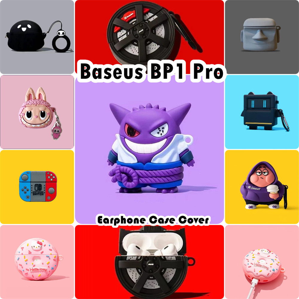 In StockFor Baseus BP1 Pro Case Casing Soft Silicone Anti-fall Cartoon ...