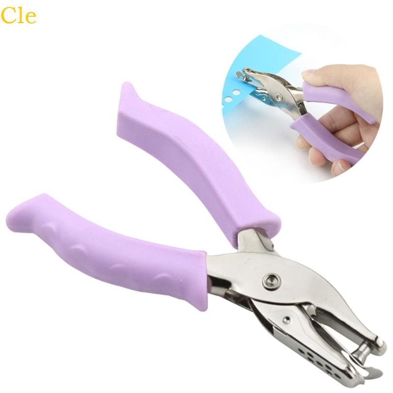 Cle Paper Puncher Single Hole Punch โลหะวงกลม Punches Hand Craft แผ่น ...