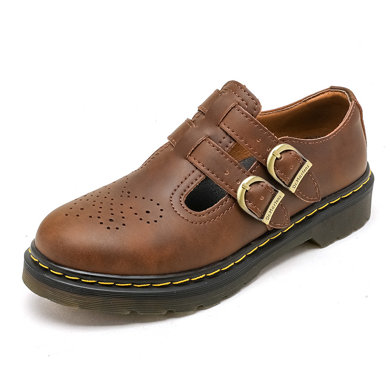 Dr Martens 8065 Martin Boots หนังแท้อดิเรก ขนาด 34-41 รองพื้นสำหรับ ...