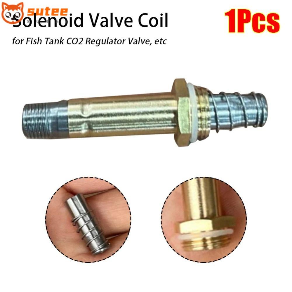 SOTEE 1 ชิ้นตรวจสอบวาล์ว Spool, CO2 Regulator Spool อุปกรณ์ถังปลาโซลิน ...