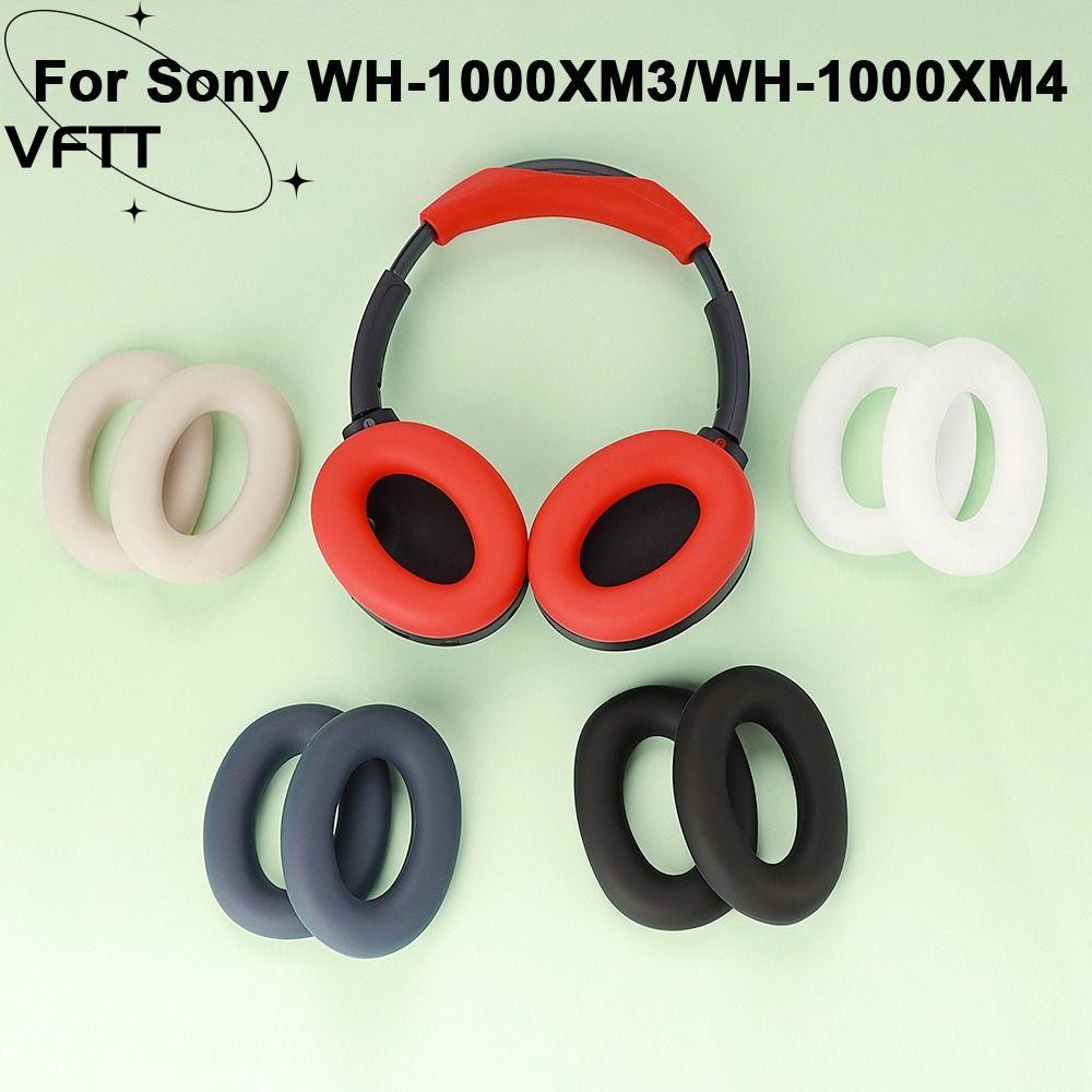 VFTT 1 คู่ซิลิโคน Earmuff หูฟังนุ่มสําหรับ WH-1000XM3 4 | Shopee Thailand