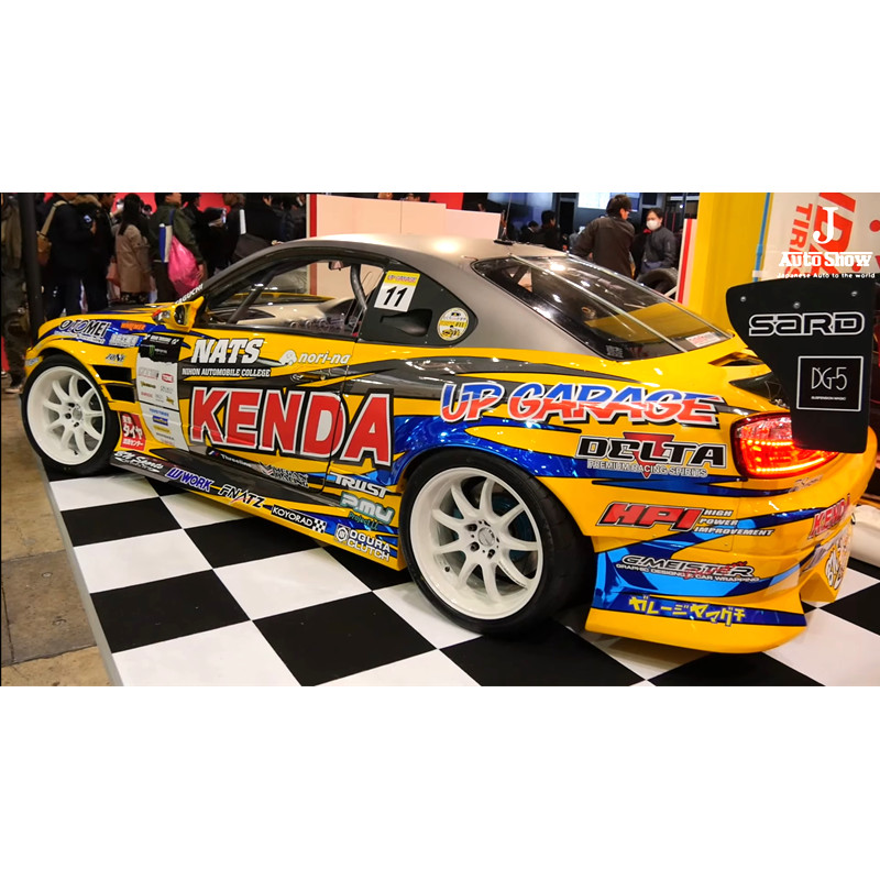 1/10S15 สติกเกอร์ Garland รถสติกเกอร์รุ่น RC Drift Garland Racing แบน ...