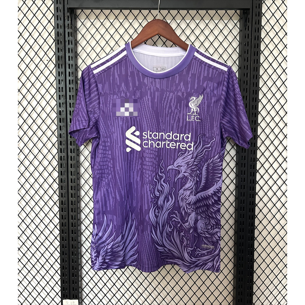 เสื้อฟุตบอล Liverpool Phoenix Purple Fan Version 2025-26 - คุณภาพสูง ...