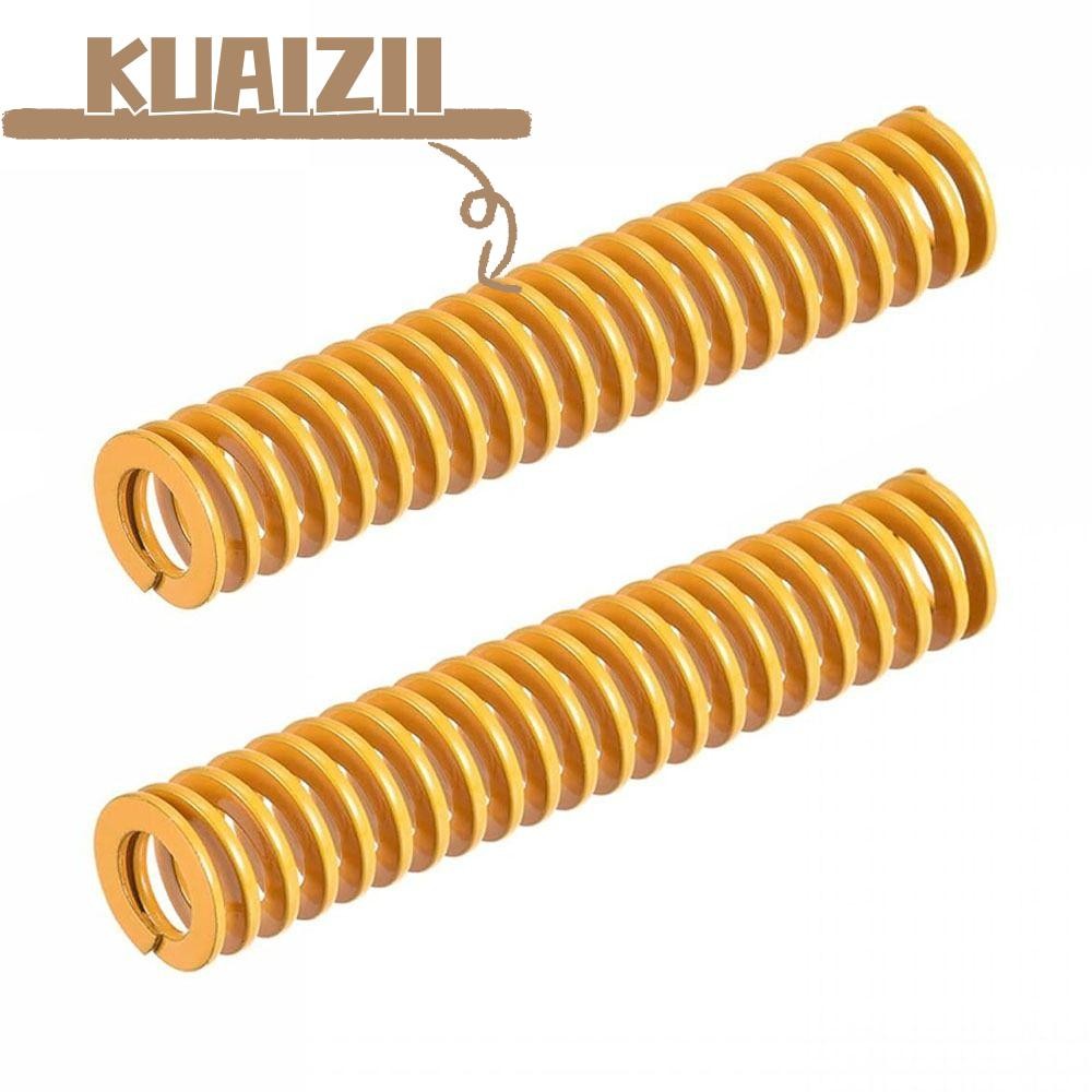 KUAIZII 2 ชิ้นเครื่องพิมพ์ Die Spring, สีเหลือง 8/10 มิลลิเมตร OD Light ...