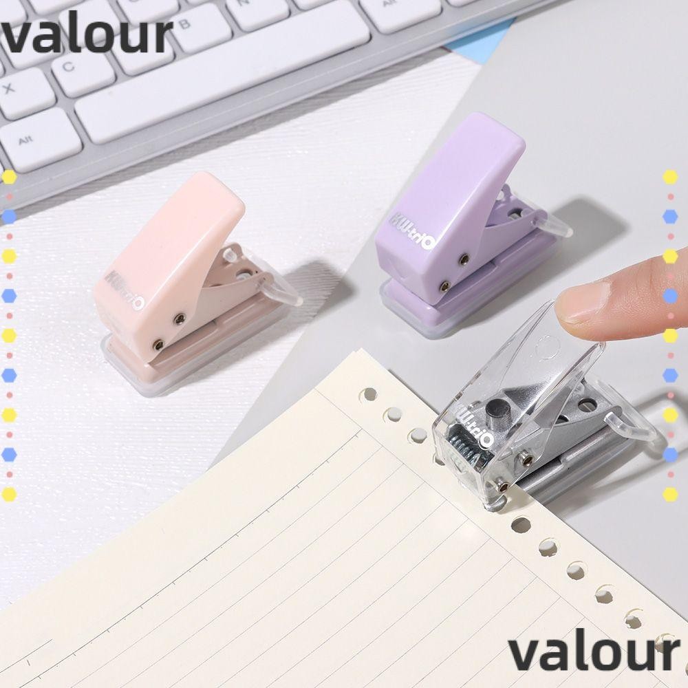 VALOUR เครื่องตัดกระดาษ รูปทรงวงกลมขนาดเล็ก Office Single Hole | Shopee ...