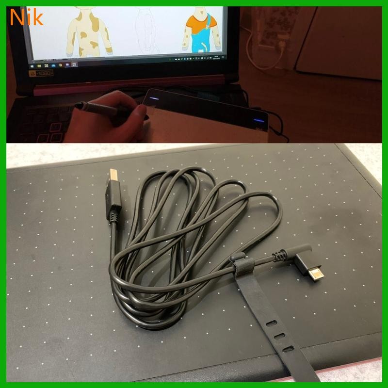บ.น.ค.ต.ศ. สายชาร์จ USB Replacement Date Sync for Drawing Tablet ...
