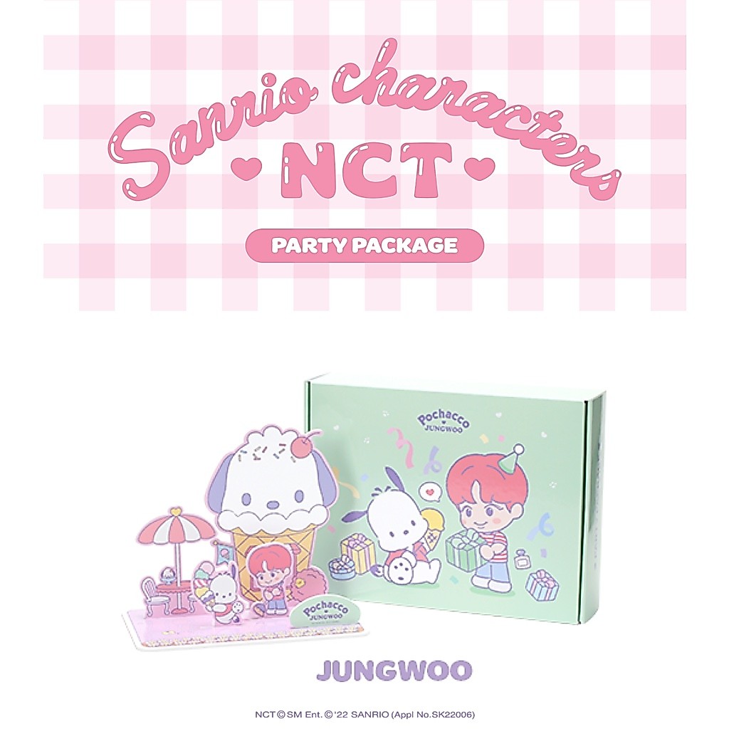 NCT X SANRIO Collaboration] - Party Package - JUNGWOO | Shopee