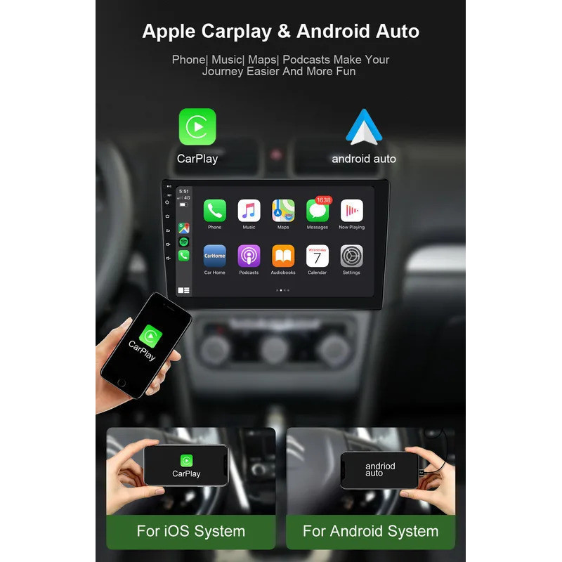 จอรถยนต์ Android Toyota AVANZA 2019 - 2020 Wireless Carplay Car Stereo ...