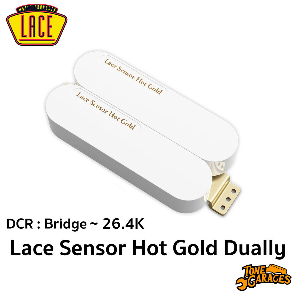 Lace Music Lace Sensor Hot Gold Dually Humbucker Bridge ปิ๊กอัพ กีต้าร์ ...