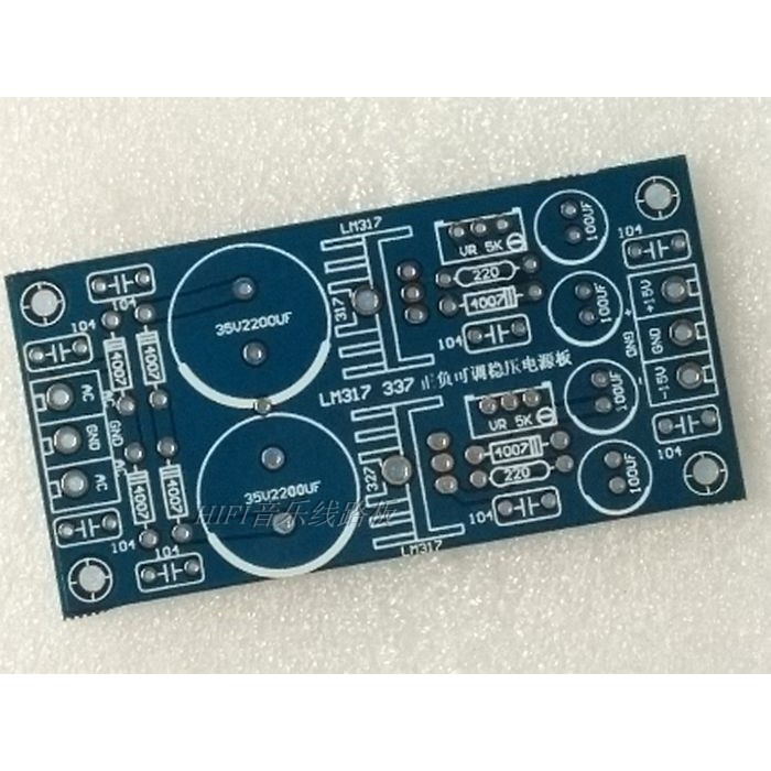 LM337 LM317 บอร์ดควบคุมแรงดันไฟฟ้า DC แบบปรับได้ 1.5A บอร์ดควบคุมแรงดัน ...