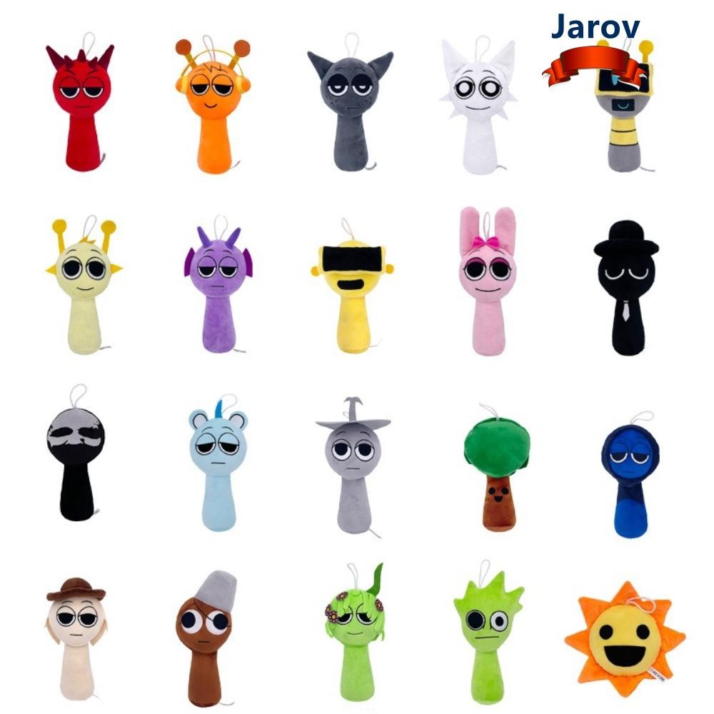 JAROV ตุ๊กตา Plushie, ของเล่นตุ๊กตา Oren Simon Sprunki, การ์ตูน Raddy ...
