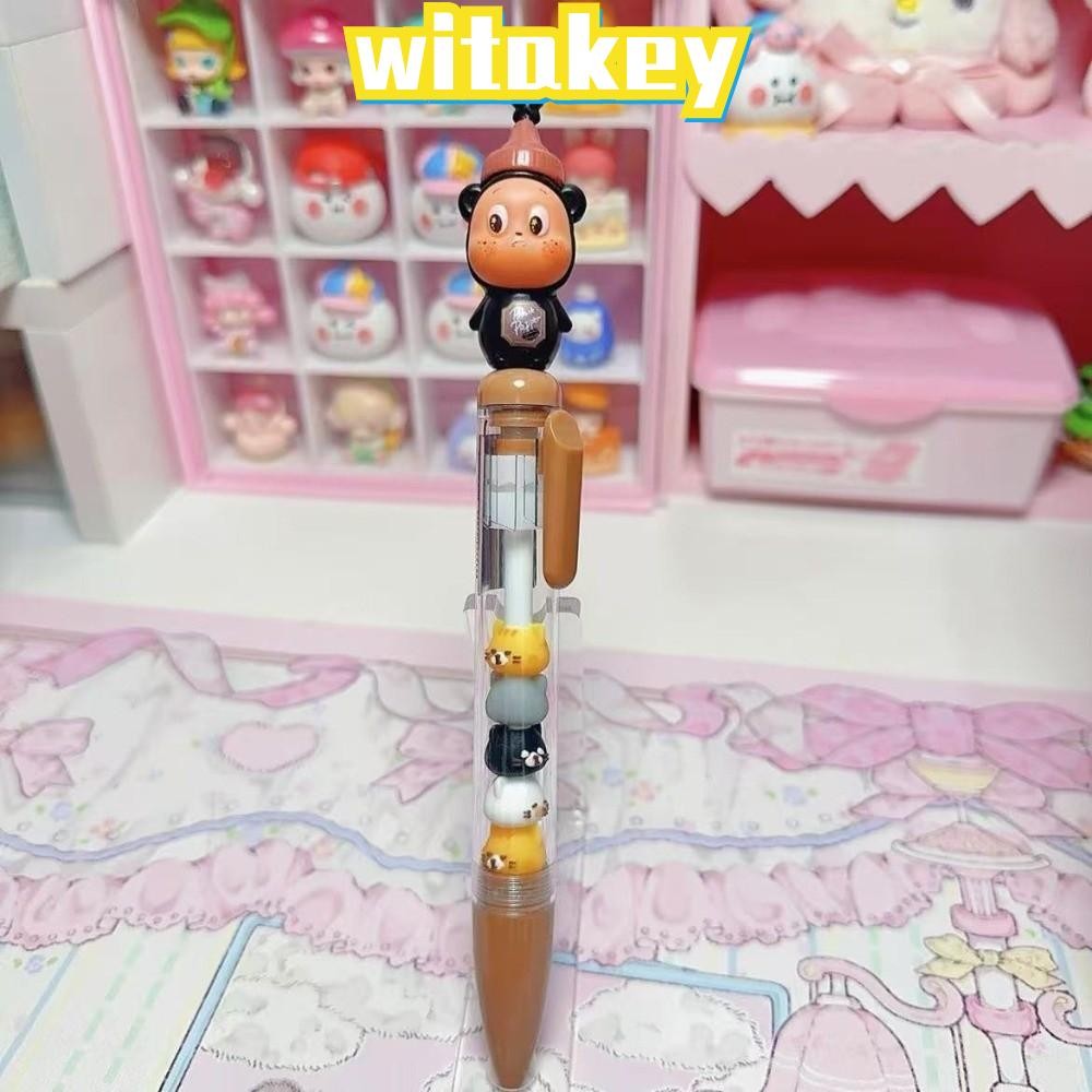 WITAKEY กดปากกาเป็นกลาง, Pwinkle Little Star Series กาวตุ๊กตาปากกา,อิน ...