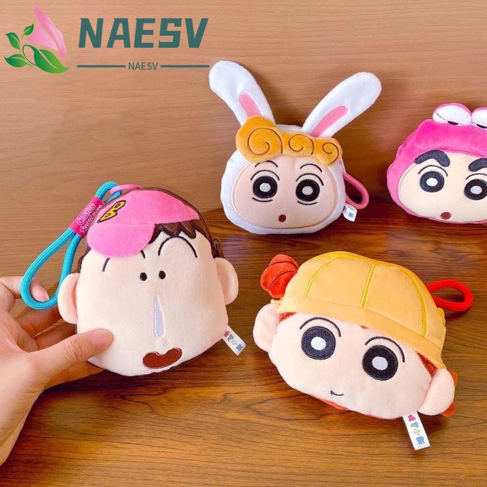NAESV Plush หูฟัง และ กระเป๋าสไตล์ญี่ปุ่น Crayon Shin-chan จาก ...