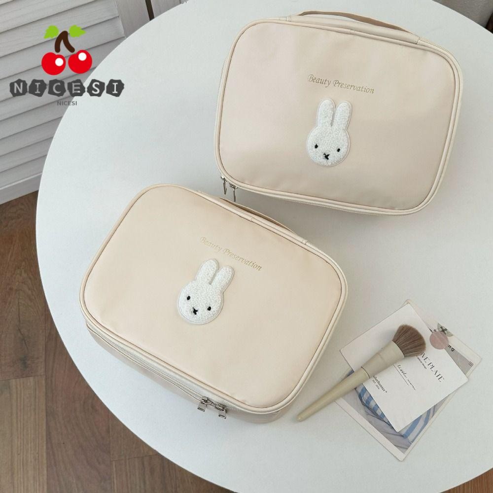 NICESI Miffy Rabbit Bag, Multi-function Kawaii Design Hand Makeup Bag ...