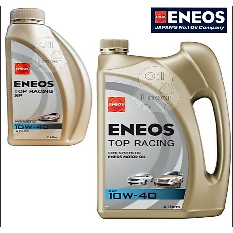 ENEOS TOP RACING SP 10W-40 semi synthetic น้ำมันเครื่องยนต์เบนซิน เอเน ...