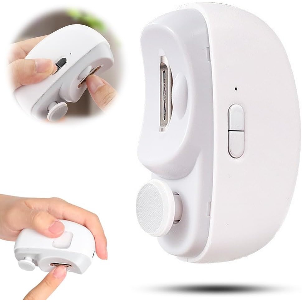 2025 New 3 in 1 Automatic Electric Nail Clipper with Polishing ...