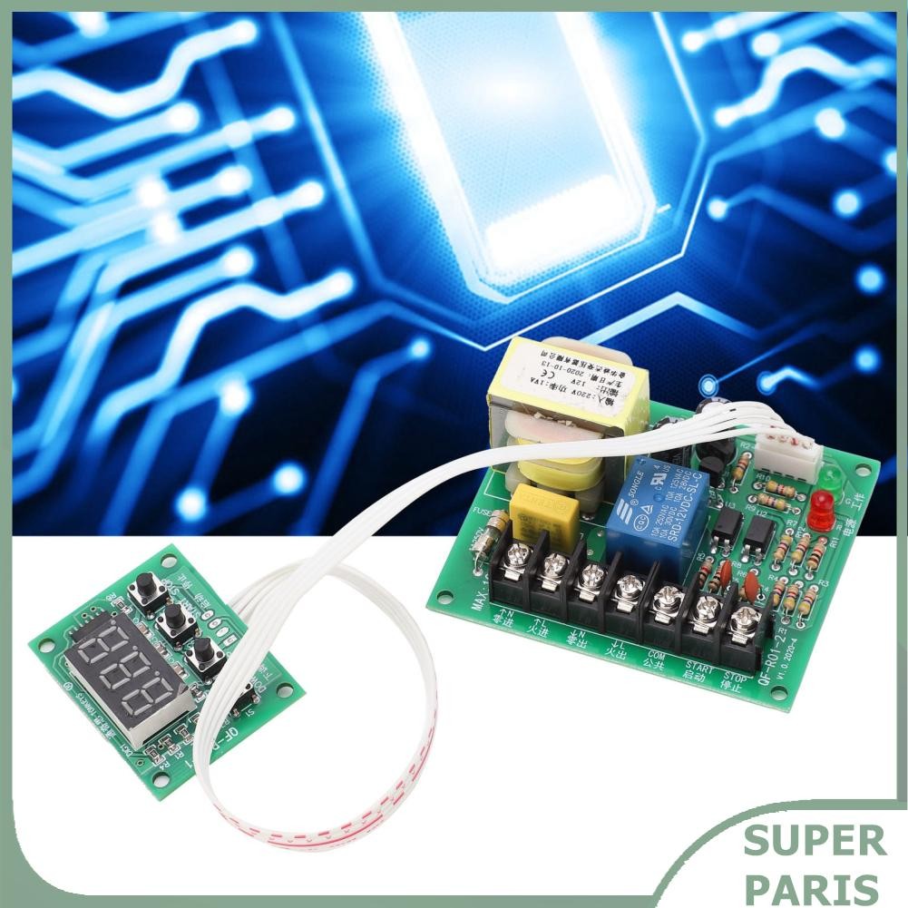 Superparis Time Delay Relay Switch Board Timer สำหรับ Indusry | Shopee ...