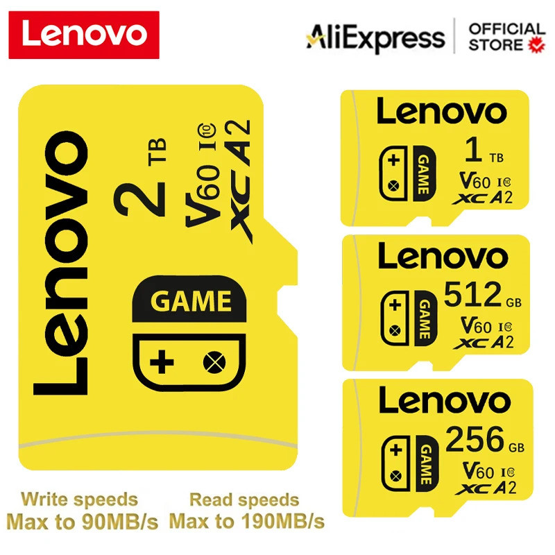 Lenovo Mini Memory Card Class 10 ความเร็วสูง ขนาด 1TB สำหรับ Nintendo ...
