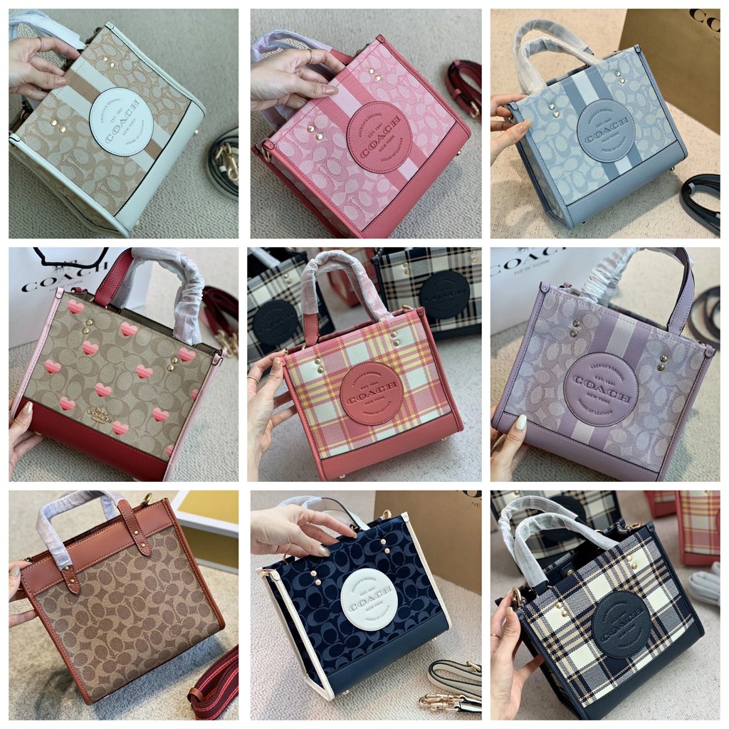 De Dempsey Tote Bag มินิทอยต์พอร์TABLE เมสเซจเจอร์ สีโทฟฟี่ กระเป๋า ...