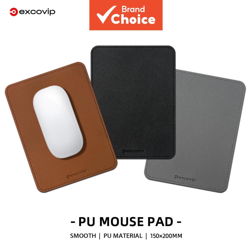 PU หนังมินิแผ่นรองเมาส์ลื่นเย็บขอบ Comfort PC อุปกรณ์เสริมสํานักงาน excovip 15200.2 ซม.