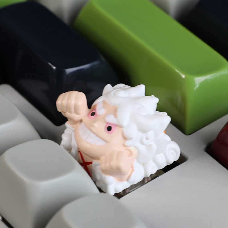 Luffy Nika Keycaps MX Switch Cool 3D Mechanical Resin Keycaps ESC DIY ...
