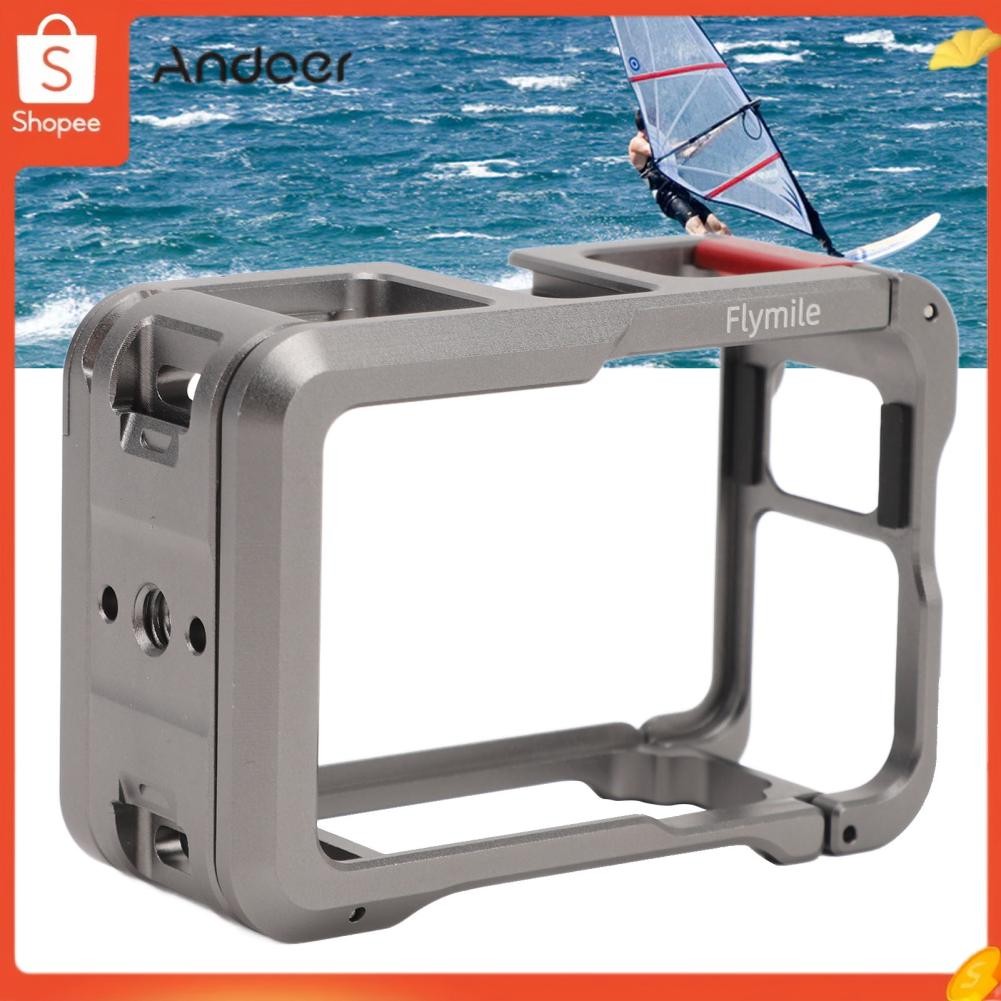 Andoer แอ็คชั่น CAMERA CAGE Aluminium Alloy Release ง่ายต่อการติดตั้ง ...