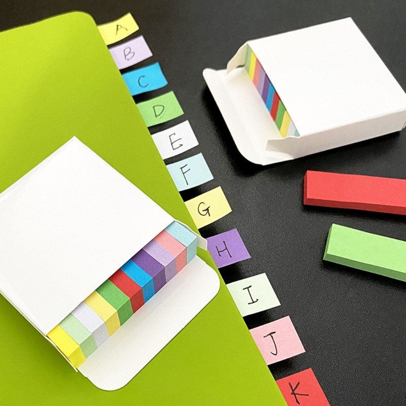 Estone 1 ชุด Sticking Note Memos Pad เขียนง่าย 11 สี Notepads สีสัน ...