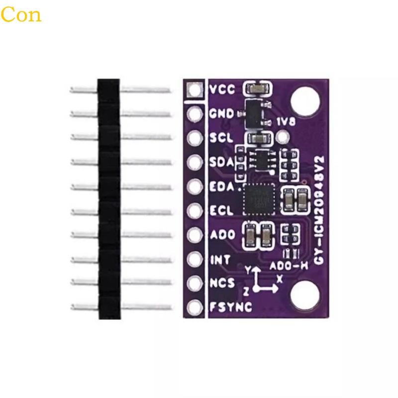 Con 9DOF Nine-Axes Sensors Magnetometer Sensors โมดูล Motion Tracking ...