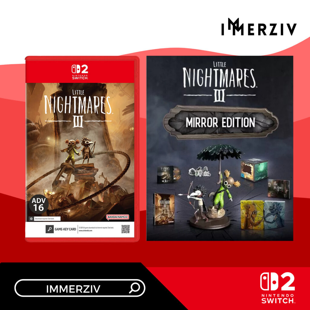 (พร้อมส่ง) SWITCH-2 LITTLE NIGHTMARES III (GAME KEYCARD) (R3/ASIA ...