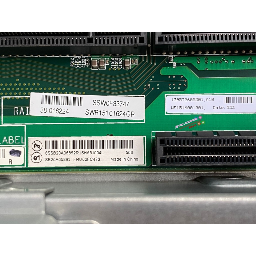 Lenovo RD350 RD450 Original Server Dual Channel X99 เมนบอร์ด 00FC473 ...