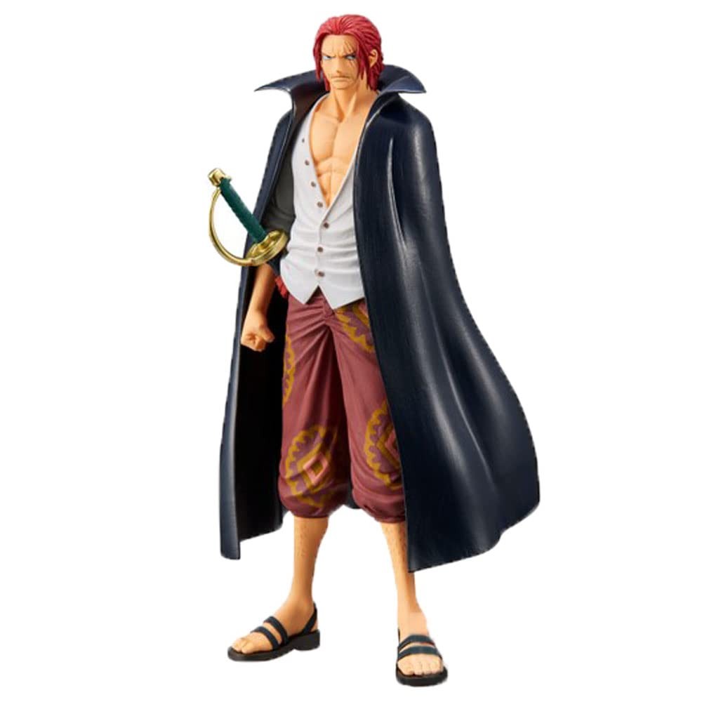 Figurine One Piece Shanks FILM ROUGE - DXF THE GRANDLINE MEN Vol.2 - Banpresto - Neuf Sous Blister