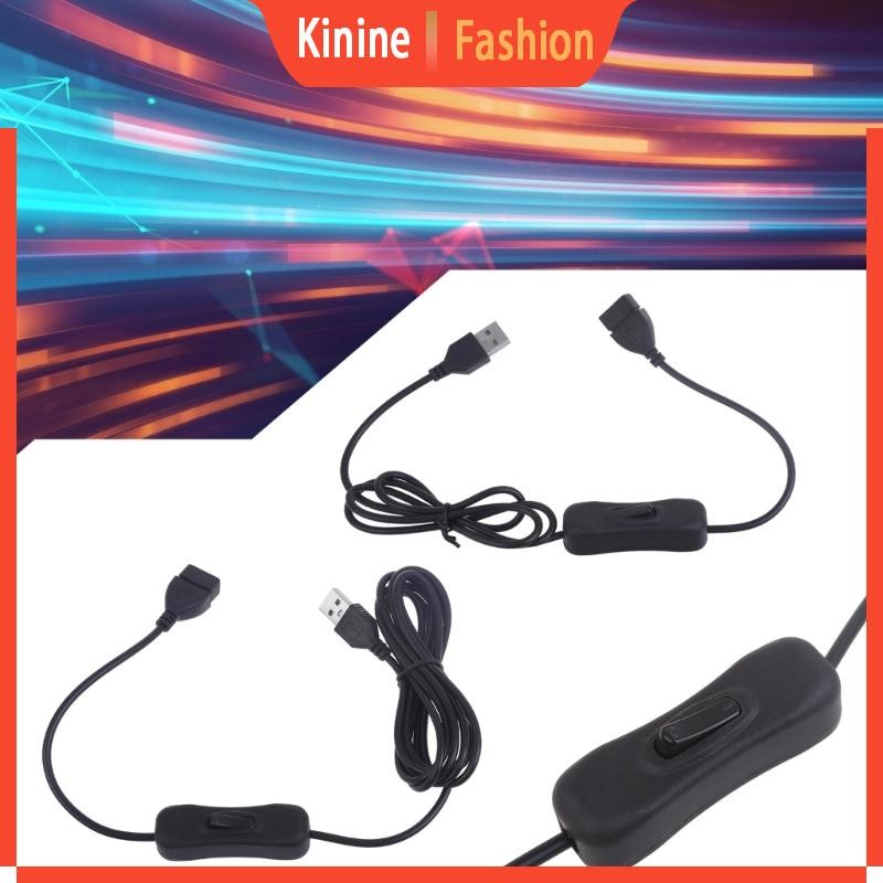 KIN สาย USB พร้อมสวิตช์บนส่วนขยายสลับสําหรับโทรศัพท์แล็ปท็อป LED ...