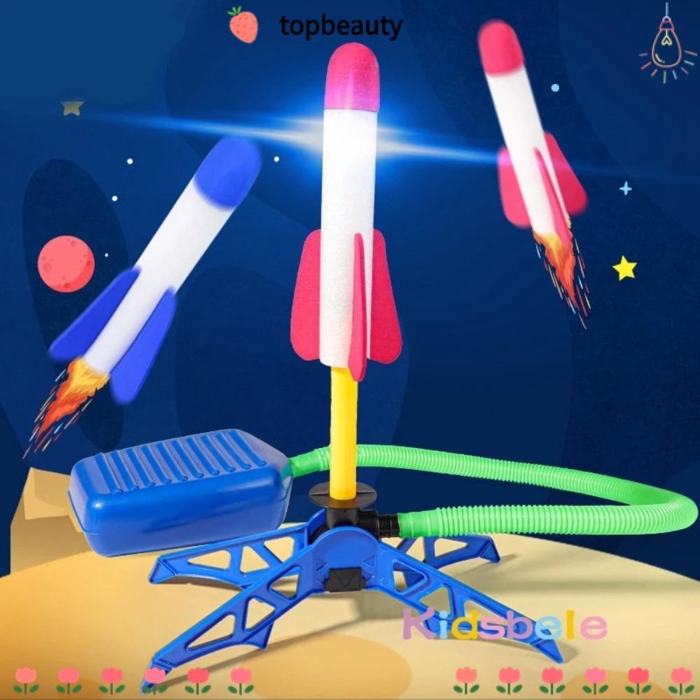 TOPBEAUTY Air Rocket Launcher, Air Pressed Pedal Jump Sport Launcher ...