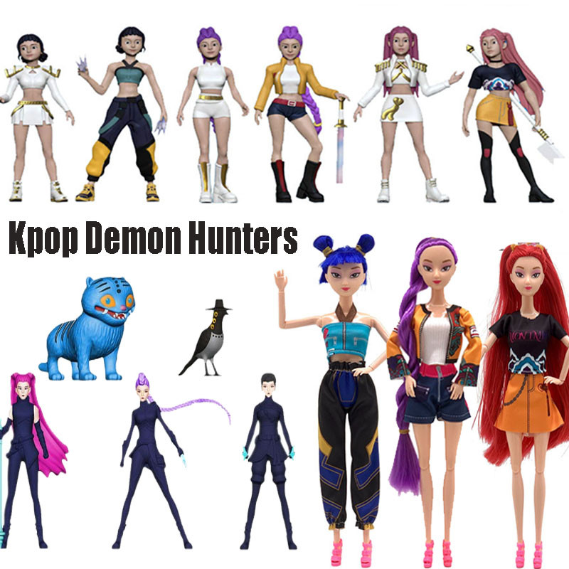 Rumi Derpy Tiger Kpop Demon Hunters Action Figure ของเล่นสําหรับคอลเลก ...
