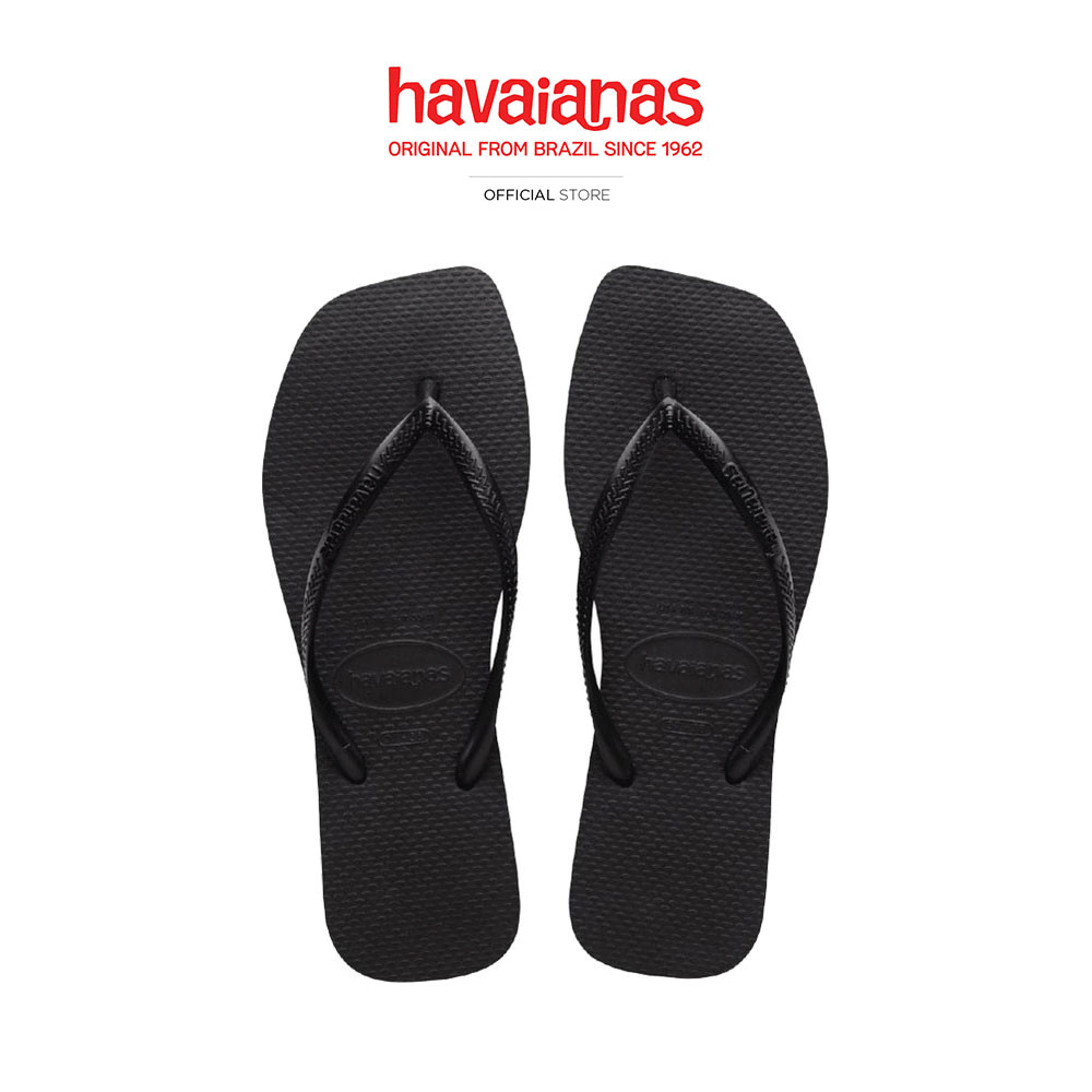 HAVAIANAS flip flops Slim Square BLACK