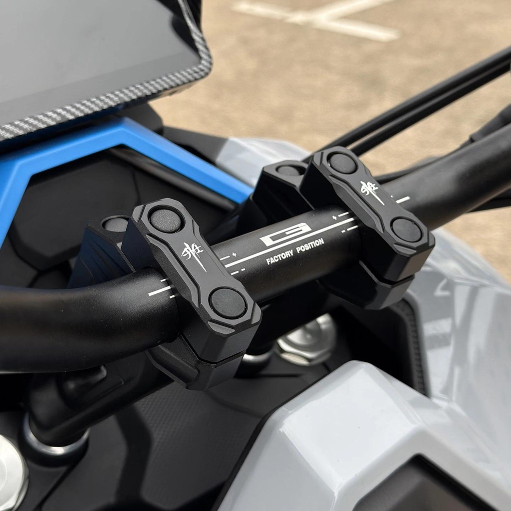 ZONTES 368G รถจักรยานยนต์ Handlebar Riser โมดูลมาพร้อมกับอลูมิเนียมความ ...